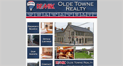 Desktop Screenshot of oldetowne-realty.com
